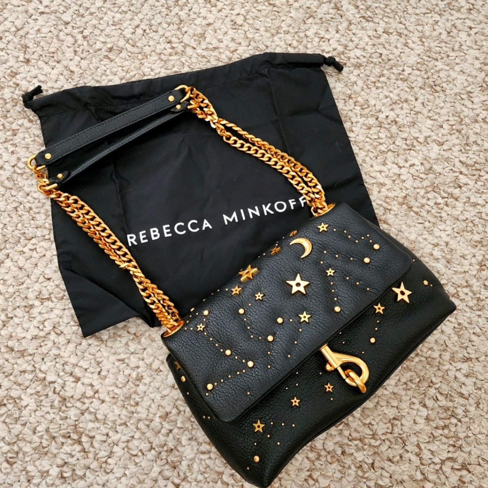Rebekah Minkoff Edie Crossbody With Celestial Studs